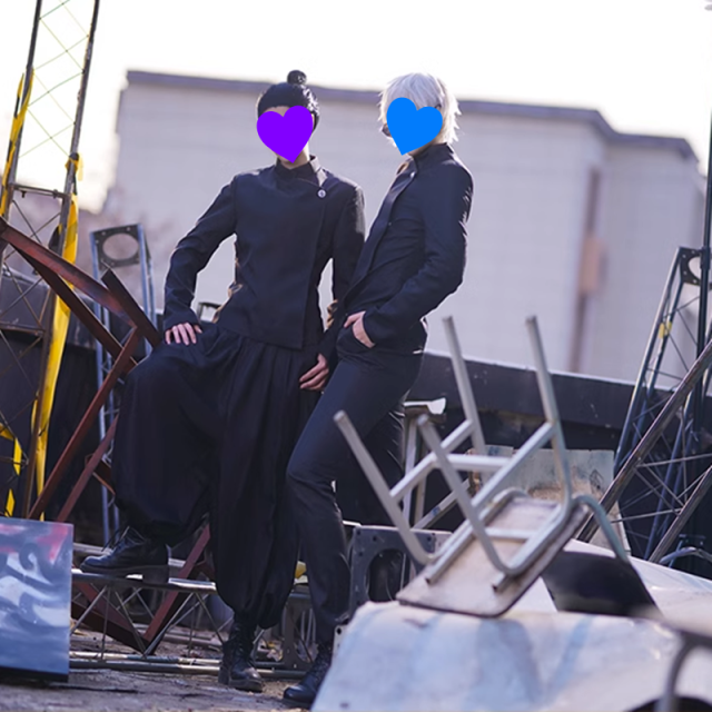 送料無料】五条悟 夏油傑 ごじょうさとる げとうすぐる 呪術高専 学校